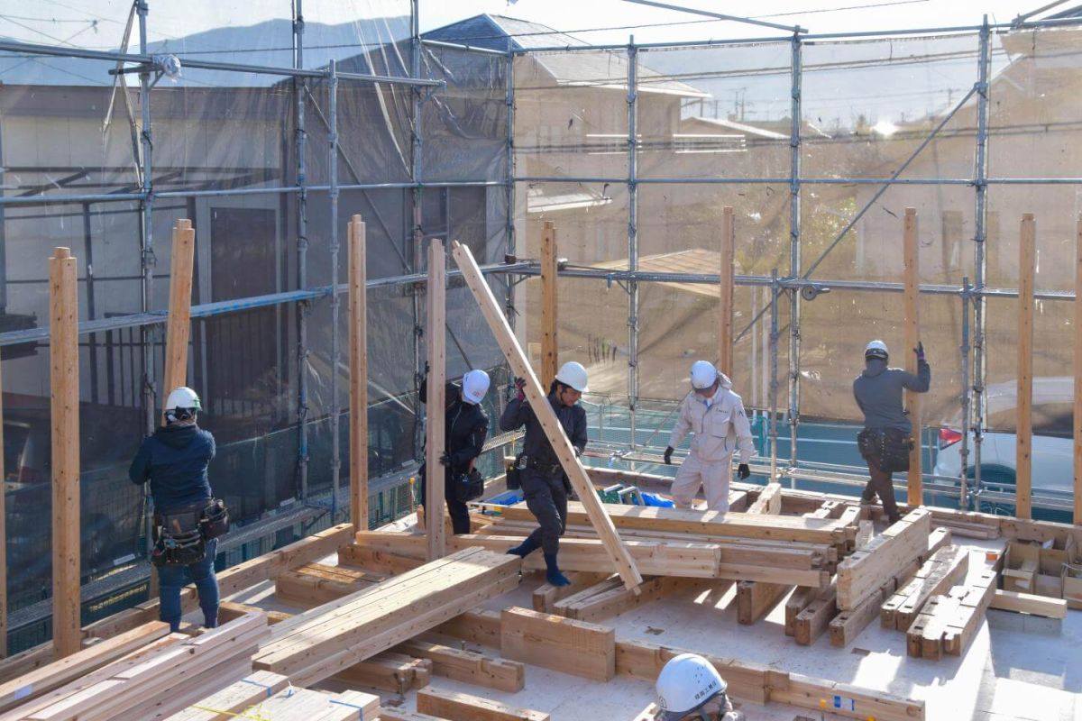 「糟屋郡志免町07」注文住宅現場リポート③【上棟式】