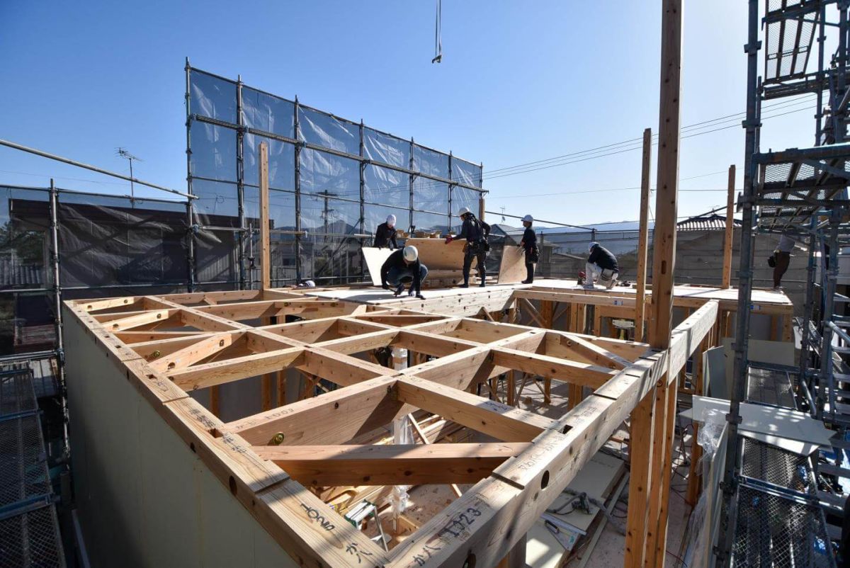 「糟屋郡志免町07」注文住宅現場リポート③【上棟式】