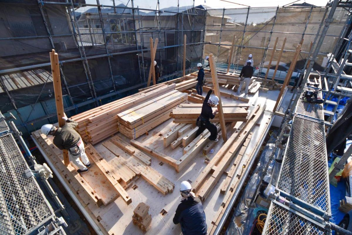 「糟屋郡志免町07」注文住宅現場リポート③【上棟式】