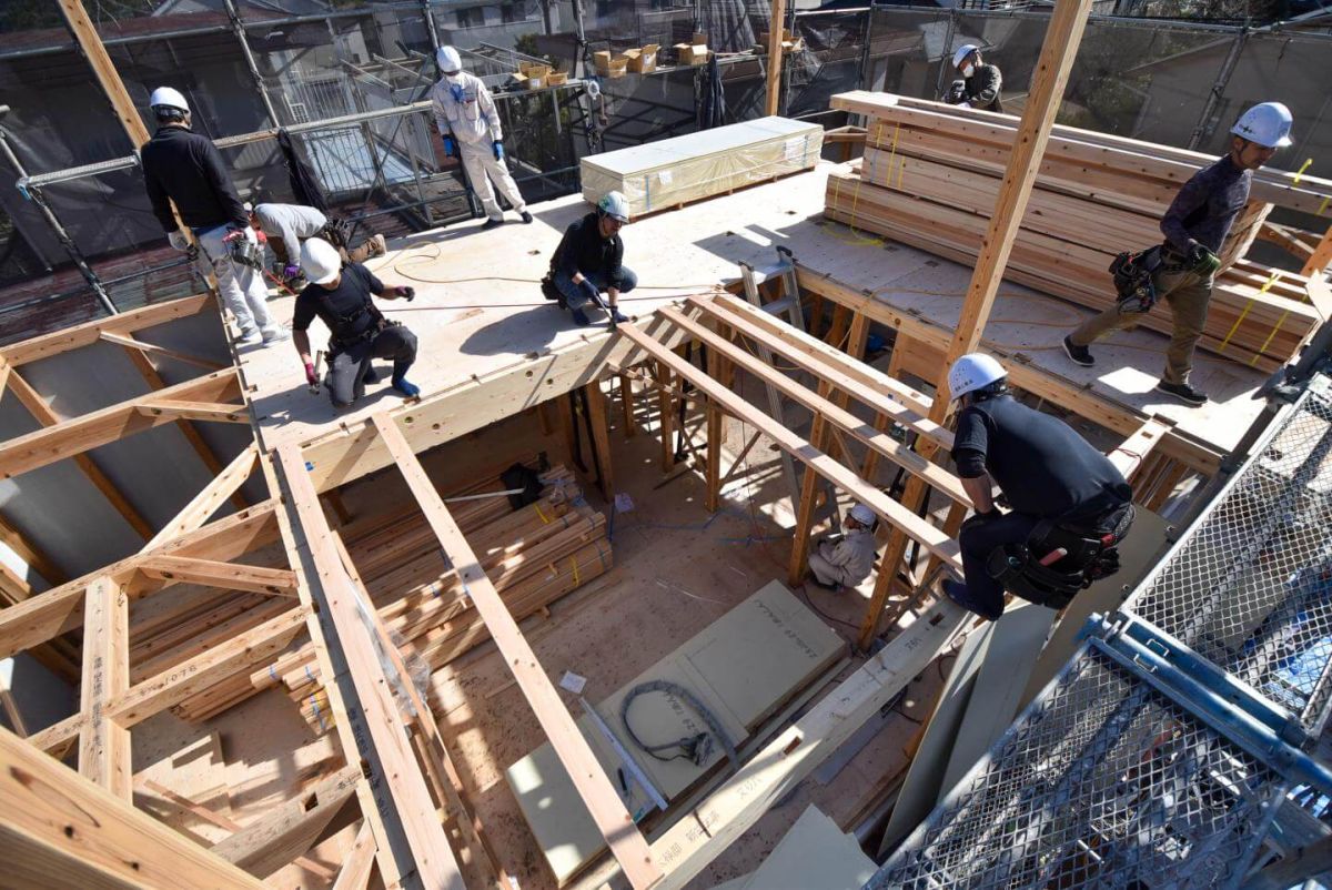 「糟屋郡志免町07」注文住宅現場リポート③【上棟式】