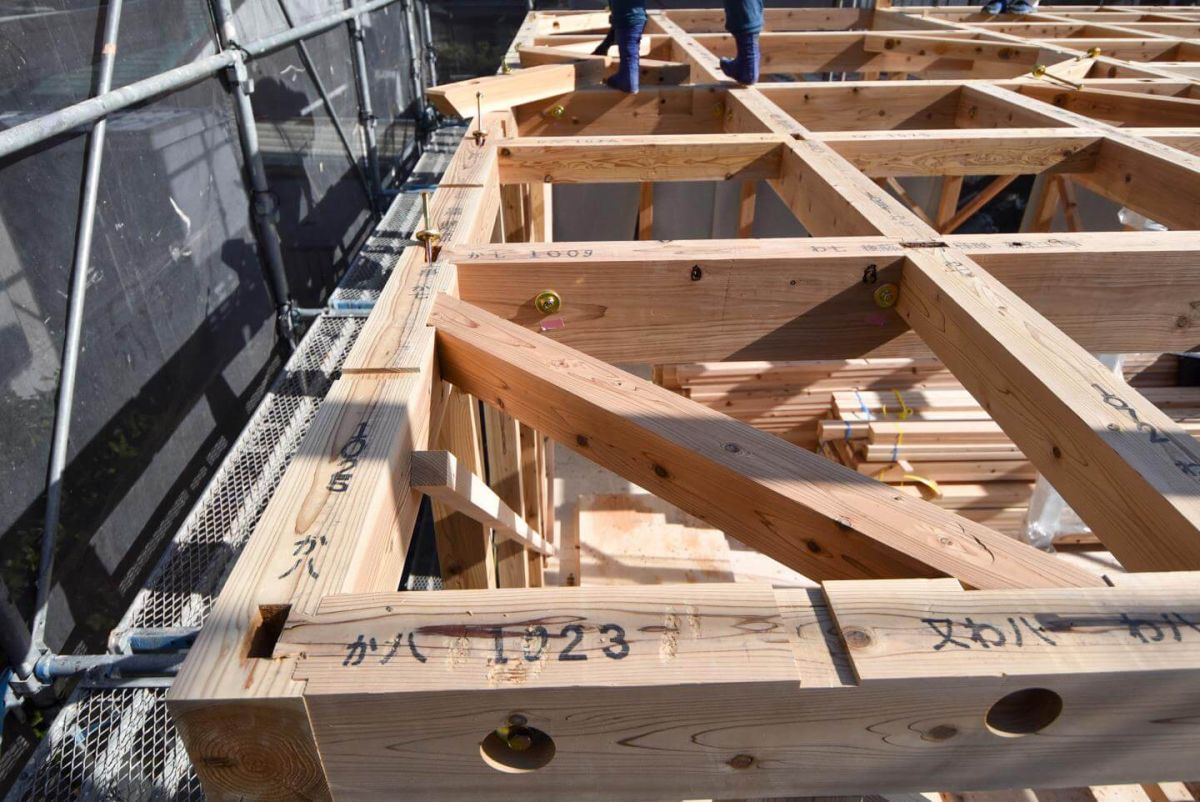 「糟屋郡志免町07」注文住宅現場リポート③【上棟式】