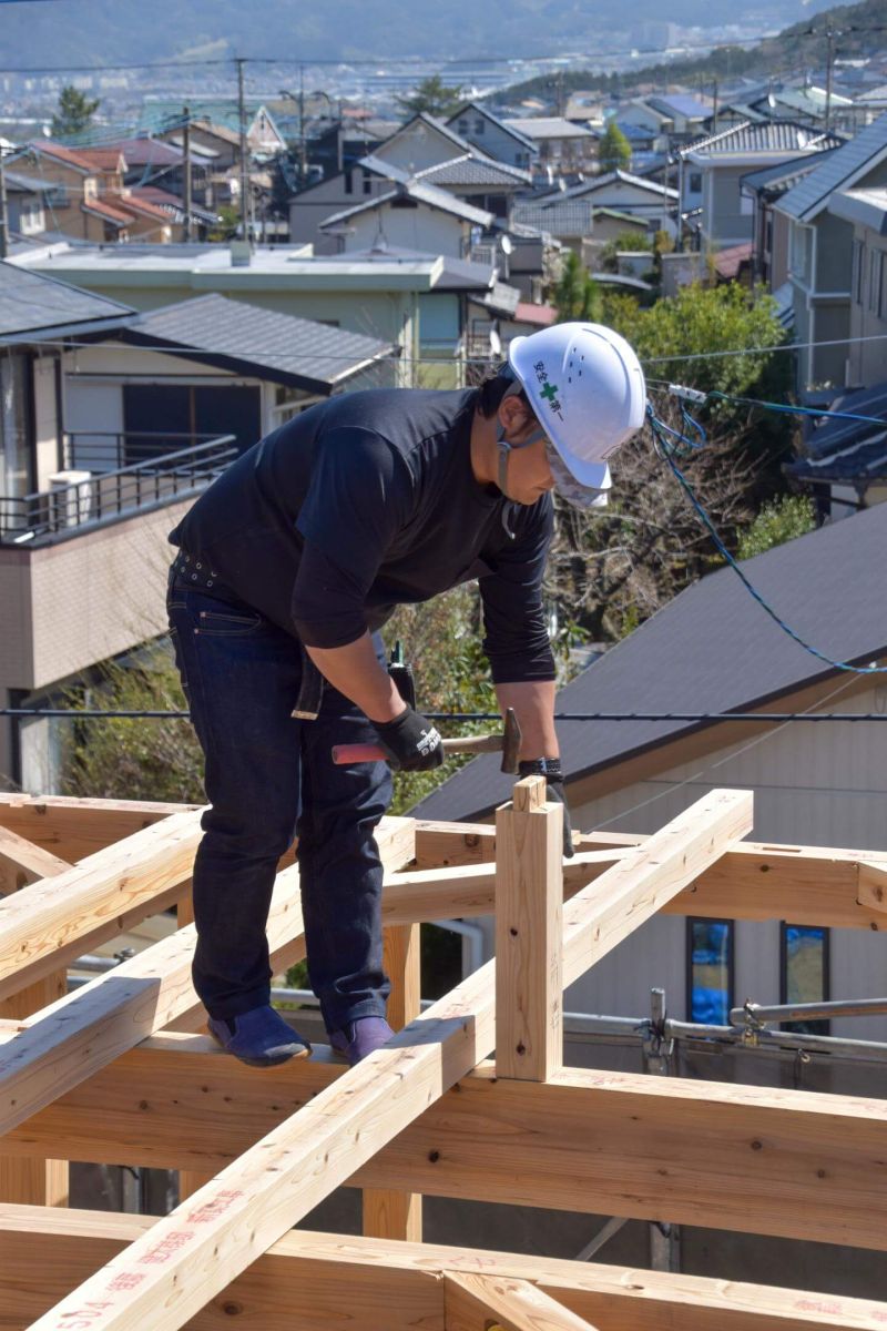 「糟屋郡志免町07」注文住宅現場リポート③【上棟式】