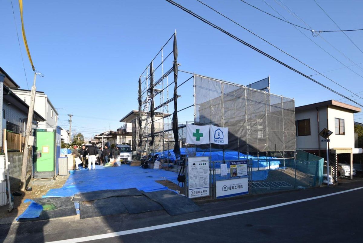 「糟屋郡志免町07」注文住宅現場リポート③【上棟式】