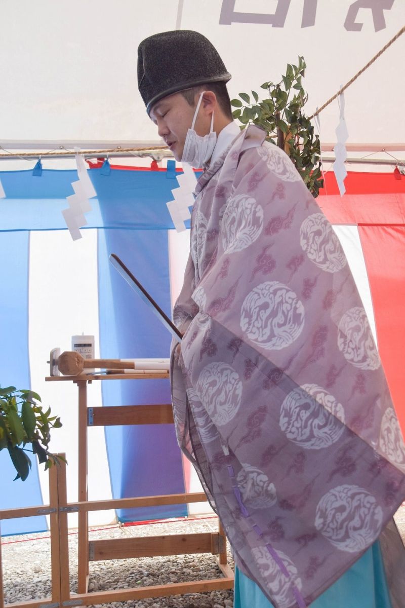 「筑紫野市12」注文住宅現場リポート①【地鎮祭】