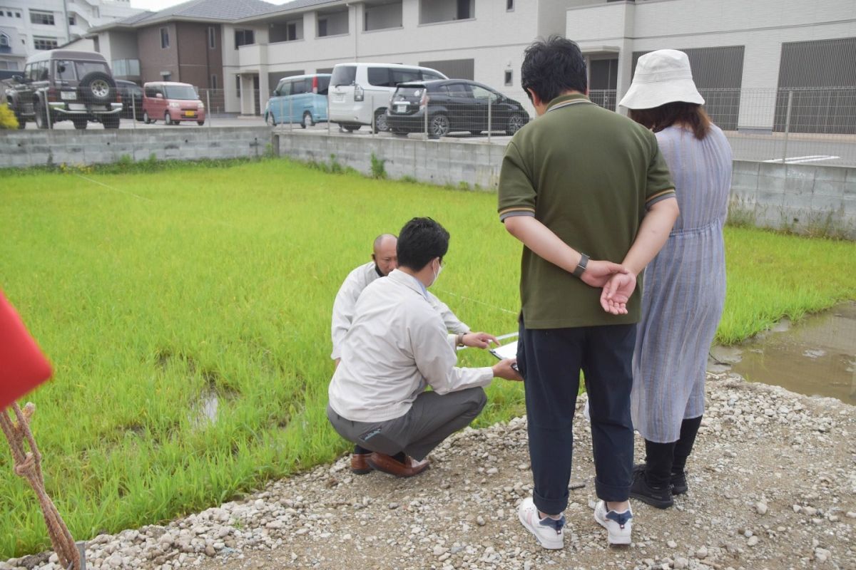 福岡県筑紫野市12　注文住宅建築現場リポート①　～地鎮祭〜