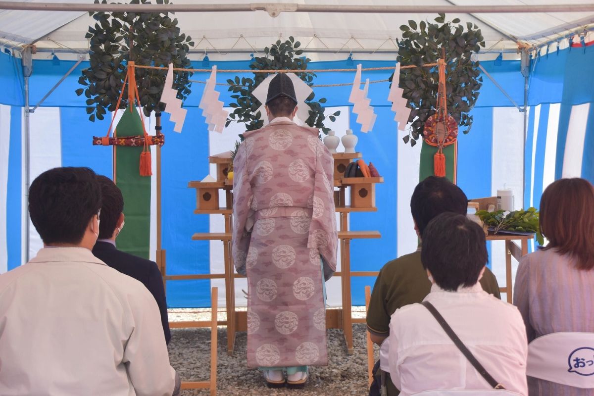 「筑紫野市12」注文住宅現場リポート①【地鎮祭】