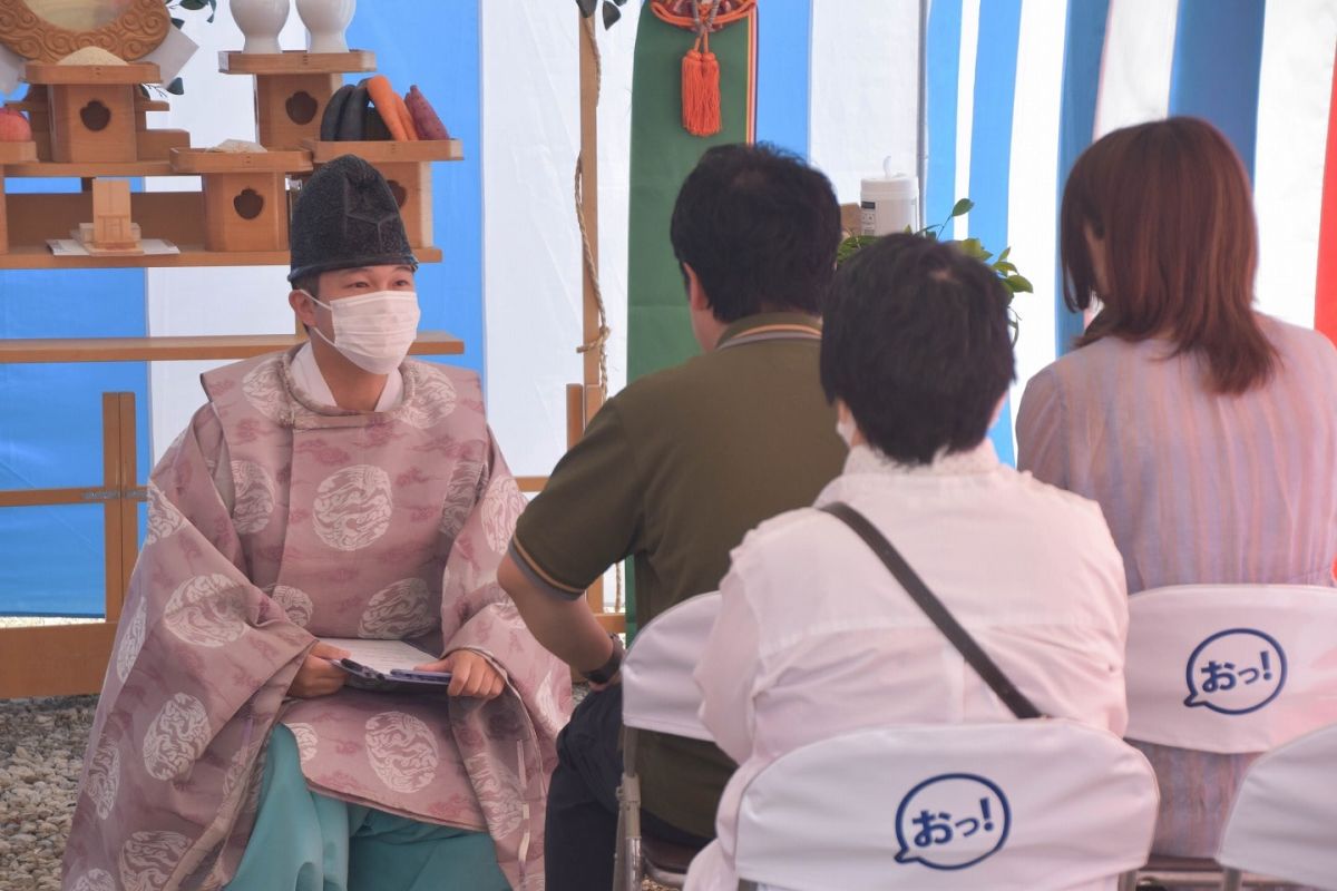 「筑紫野市12」注文住宅現場リポート①【地鎮祭】
