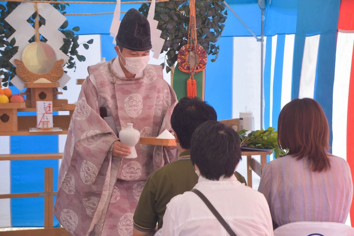 「筑紫野市12」注文住宅現場リポート①【地鎮祭】