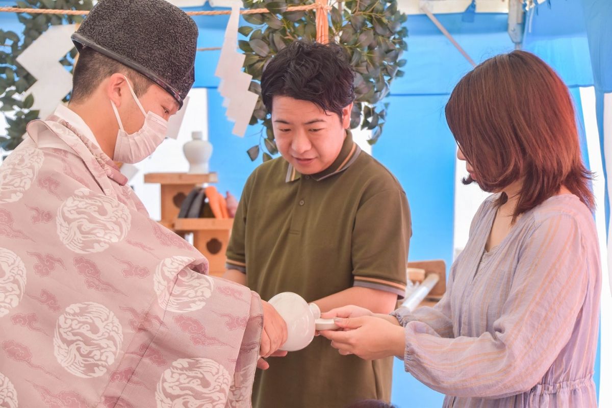 「筑紫野市12」注文住宅現場リポート①【地鎮祭】