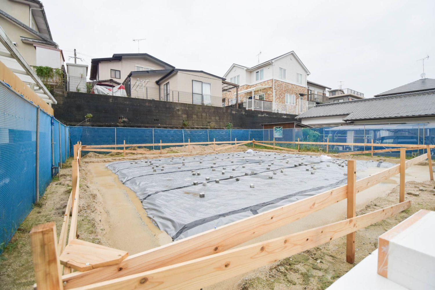 「大野城市05」　注文住宅現場リポート②【基礎工事】【捨てコン】