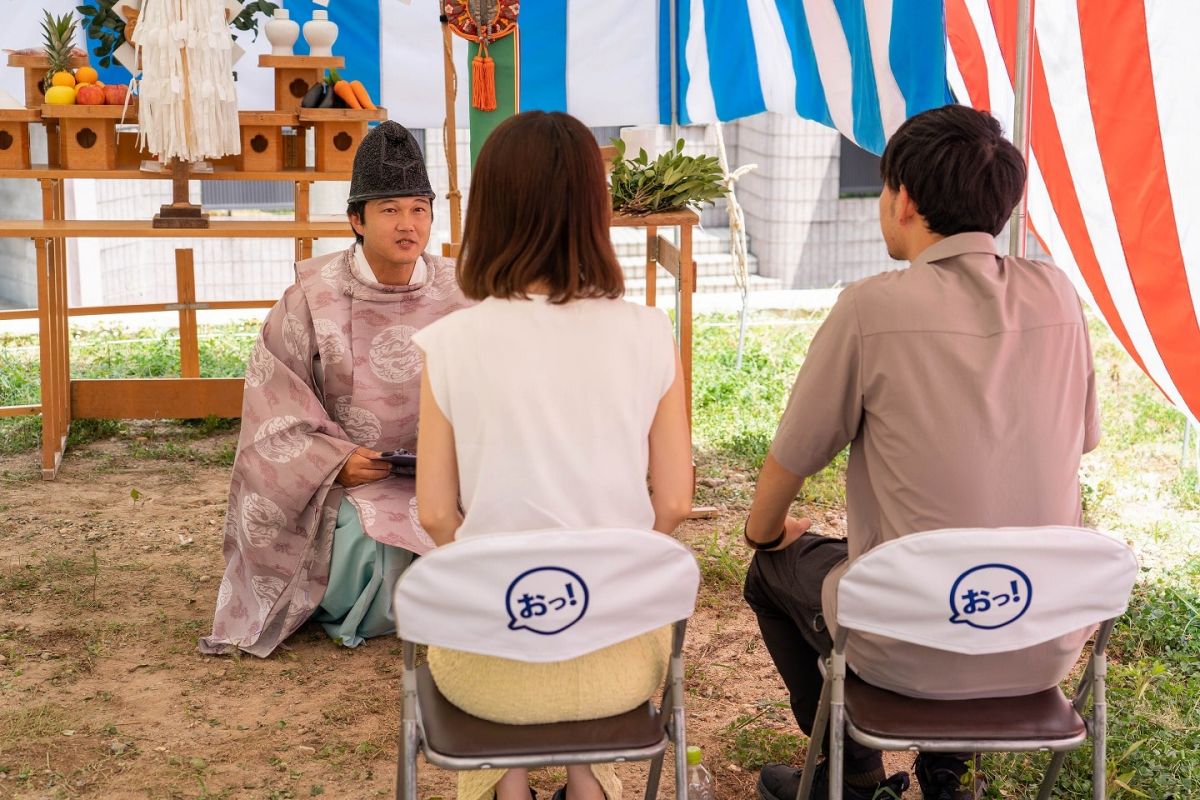 福岡県筑紫野市13　注文住宅建築現場リポート①　～地鎮祭〜