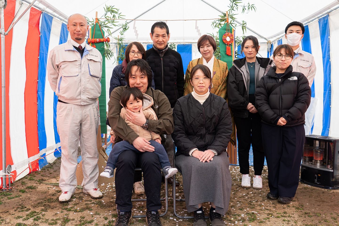 「福岡市西区11」注文住宅現場リポート①【地鎮祭】