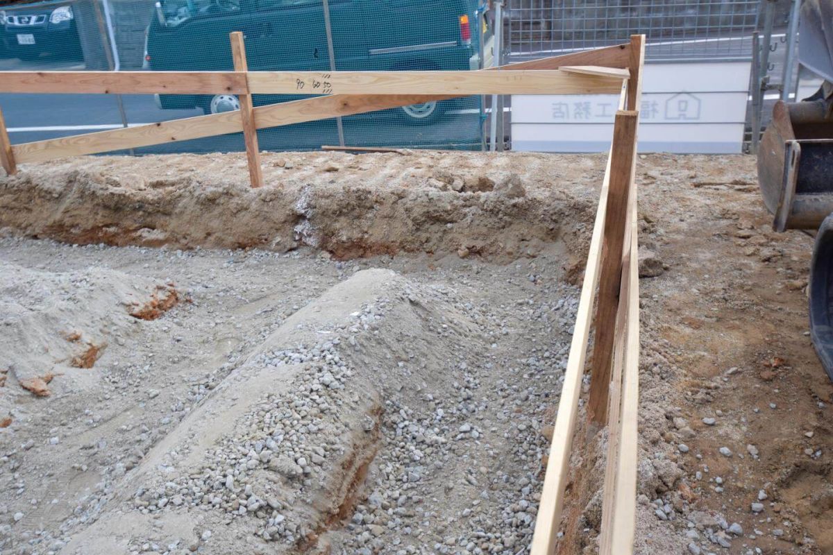 「糟屋郡志免町07」注文住宅現場リポート②【基礎工事】【砕石転圧】