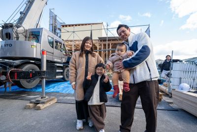 「福岡市西区10」注文住宅現場リポート④【上棟式】