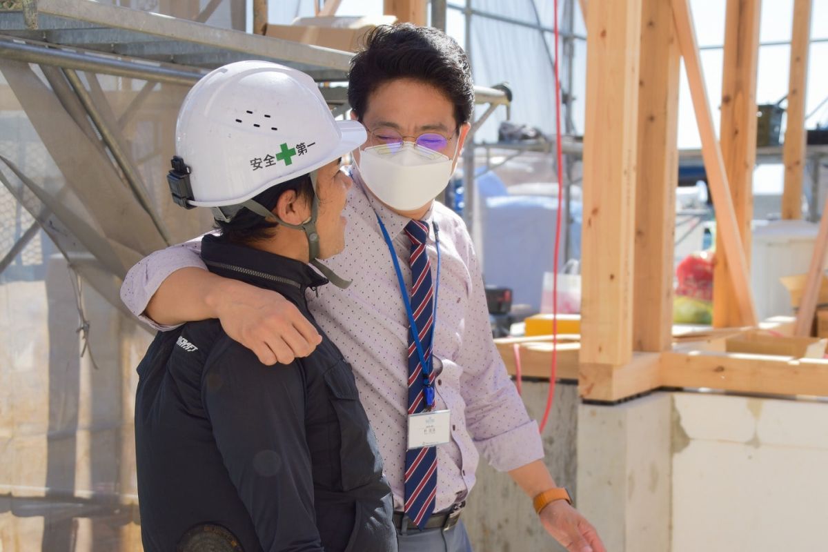 「福岡市東区11」注文住宅現場リポート③【上棟式】