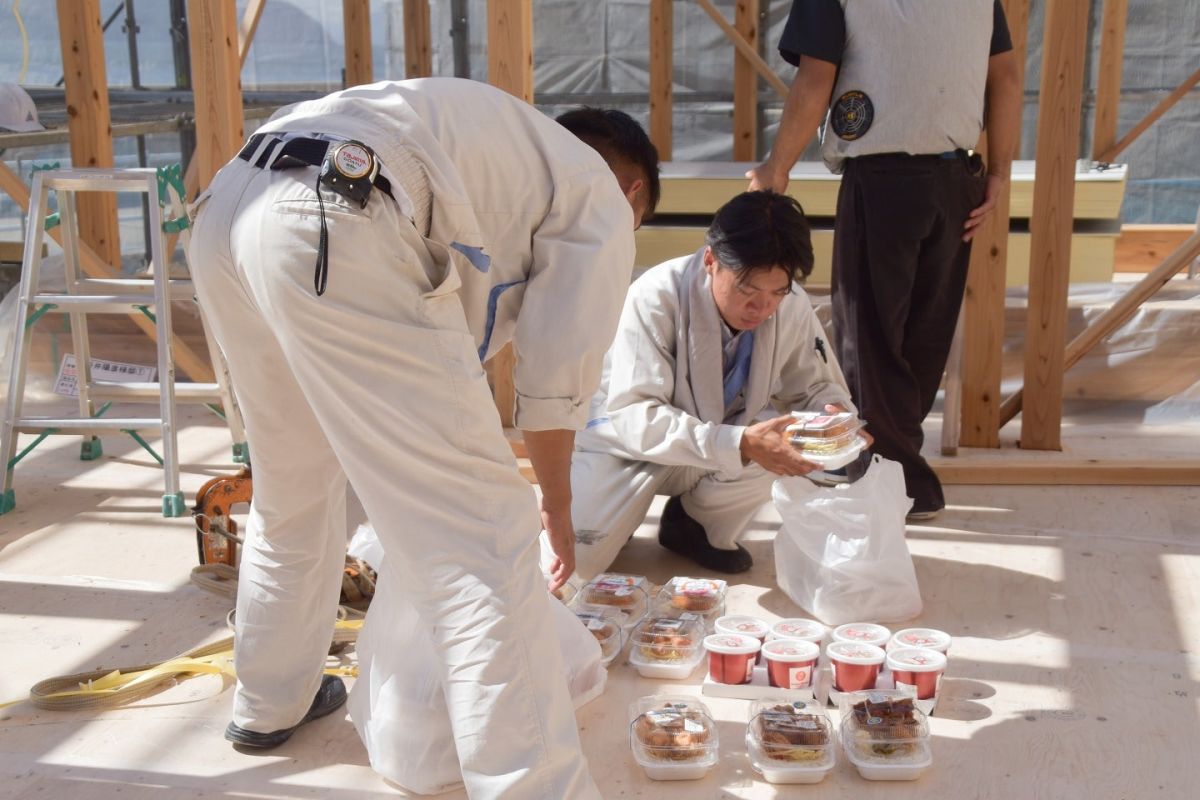 「福岡市東区11」注文住宅現場リポート③【上棟式】