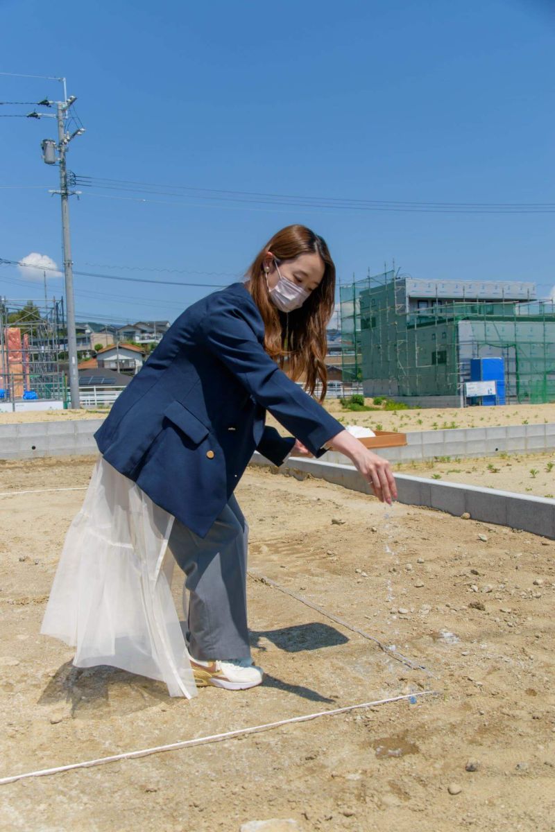 佐賀県鳥栖市01　注文住宅建築現場リポート①　～地鎮祭～