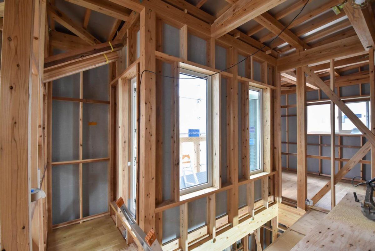 「福岡市中央区04」注文住宅現場リポート⑤【木工事】