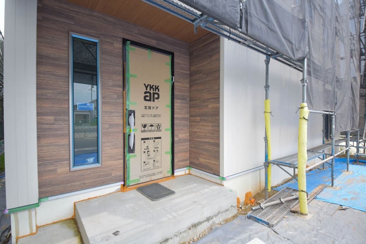 福岡県飯塚市有安字鳥羽01　注文住宅建築現場リポート⑦　～木工事・石膏ボード施工完了～