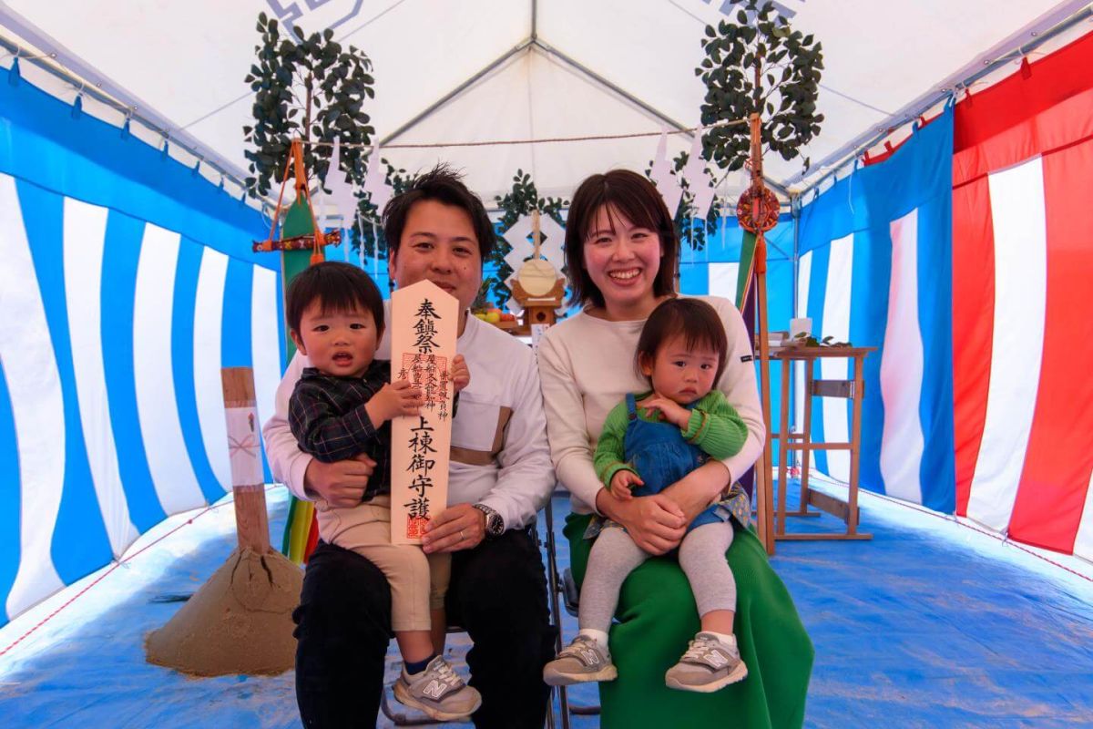 「福岡市南区26」注文住宅現場リポート①【地鎮祭】