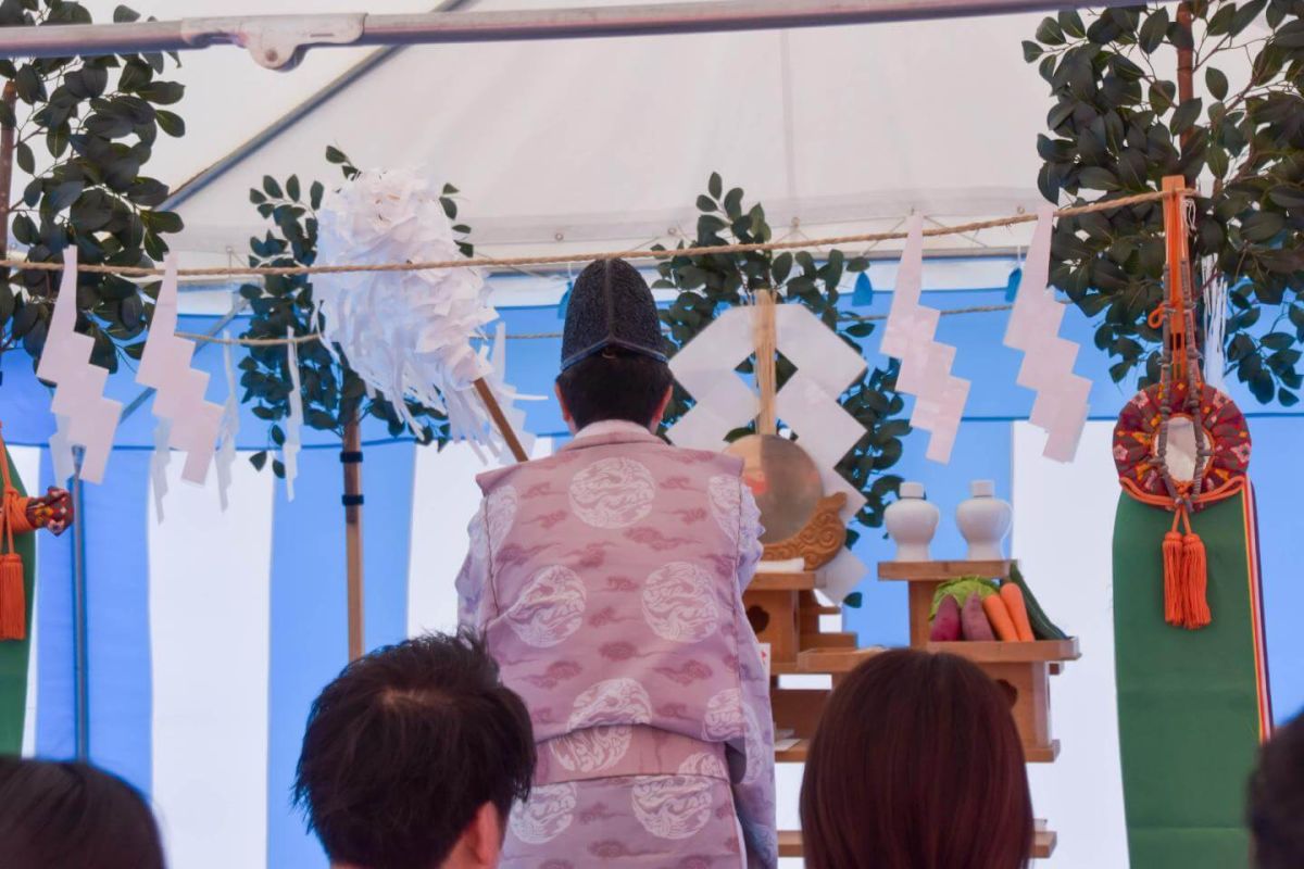 「福岡市南区26」注文住宅現場リポート①【地鎮祭】