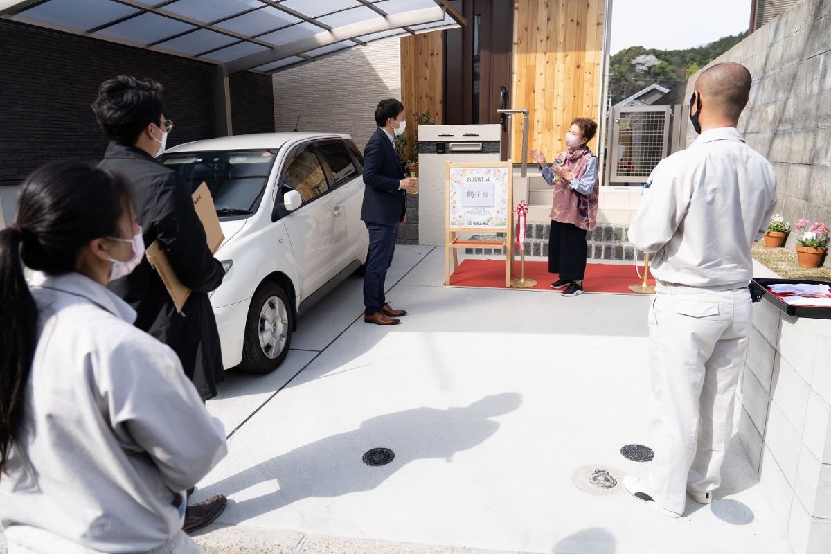 福岡県太宰府市09　注文住宅建築現場リポート⑦　～お引き渡し式～