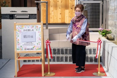 福岡県太宰府市09　注文住宅建築現場リポート⑦　～お引き渡し式～