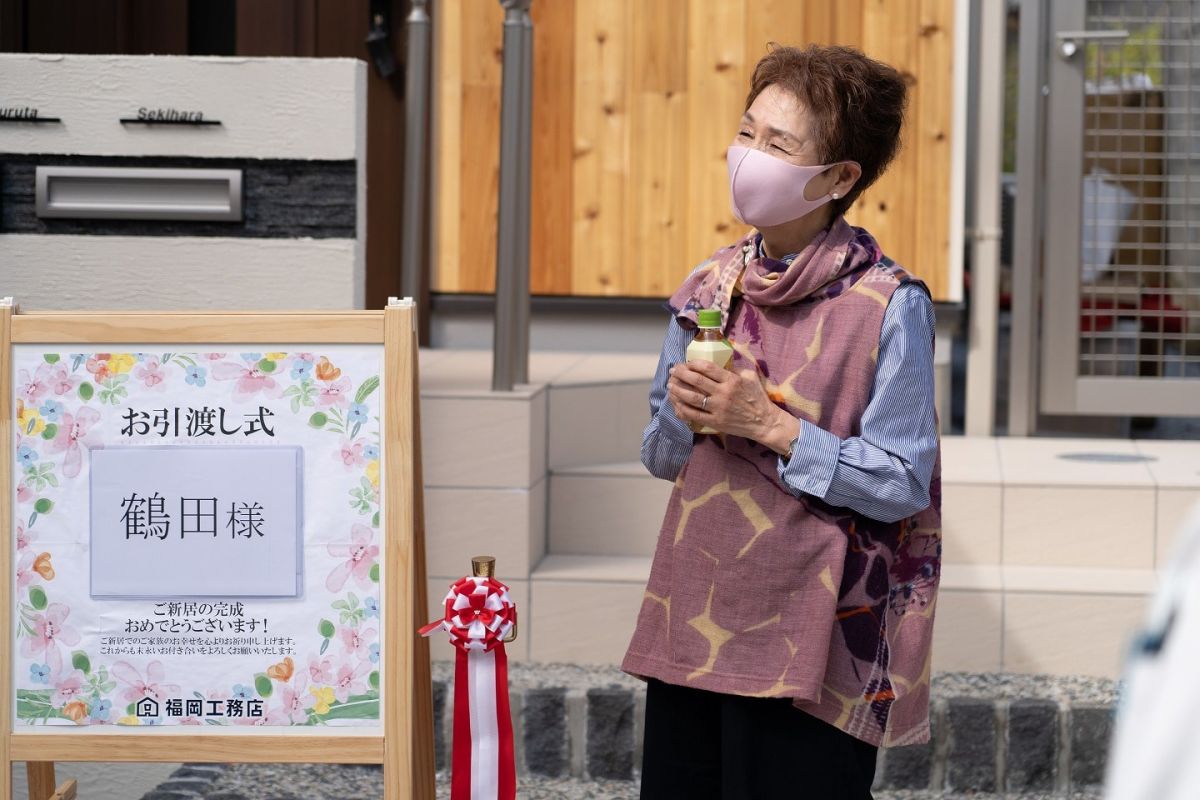 福岡県太宰府市09　注文住宅建築現場リポート⑦　～お引き渡し式～