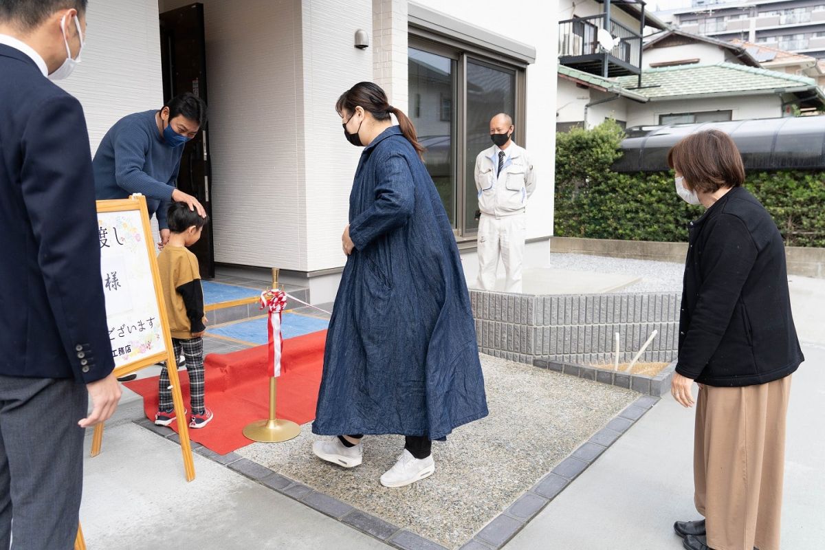 福岡県那珂川市10　注文住宅建築現場リポート⑧　～お引き渡し式～