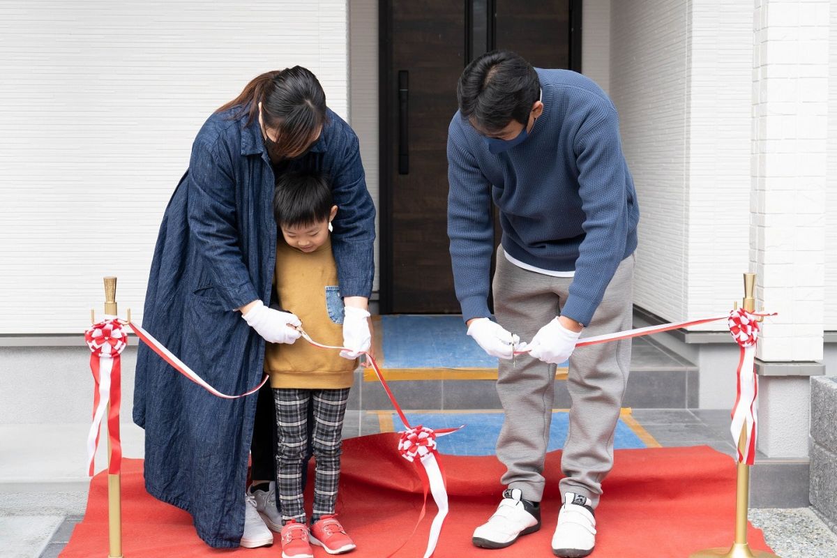 福岡県那珂川市10　注文住宅建築現場リポート⑧　～お引き渡し式～