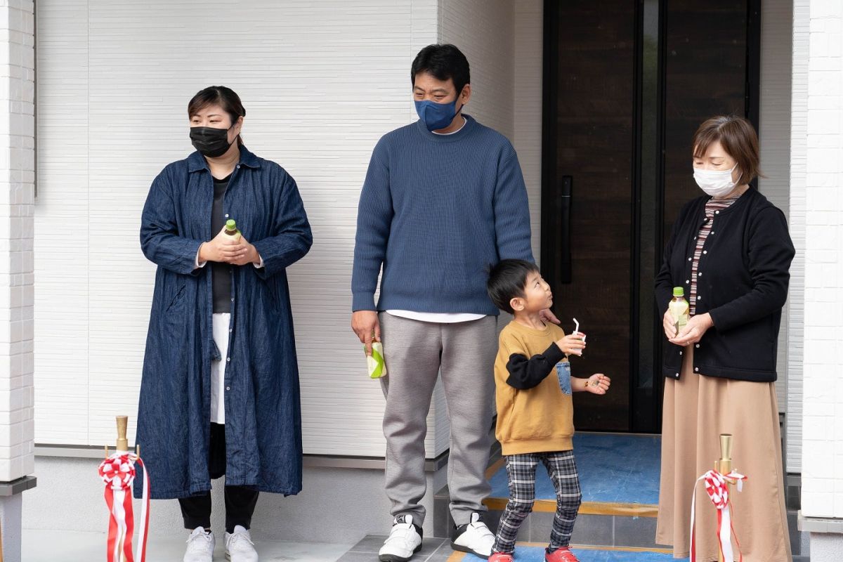 福岡県那珂川市10　注文住宅建築現場リポート⑧　～お引き渡し式～