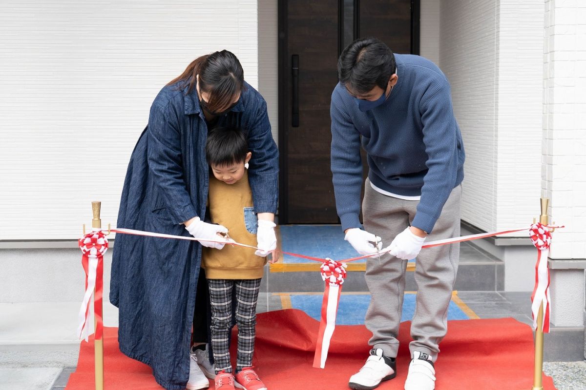 福岡県那珂川市10　注文住宅建築現場リポート⑧　～お引き渡し式～