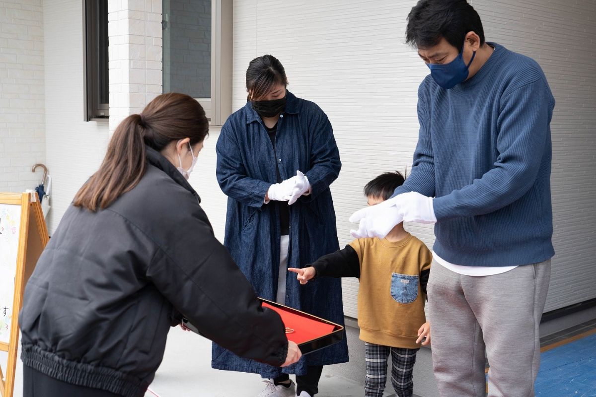 福岡県那珂川市10　注文住宅建築現場リポート⑧　～お引き渡し式～