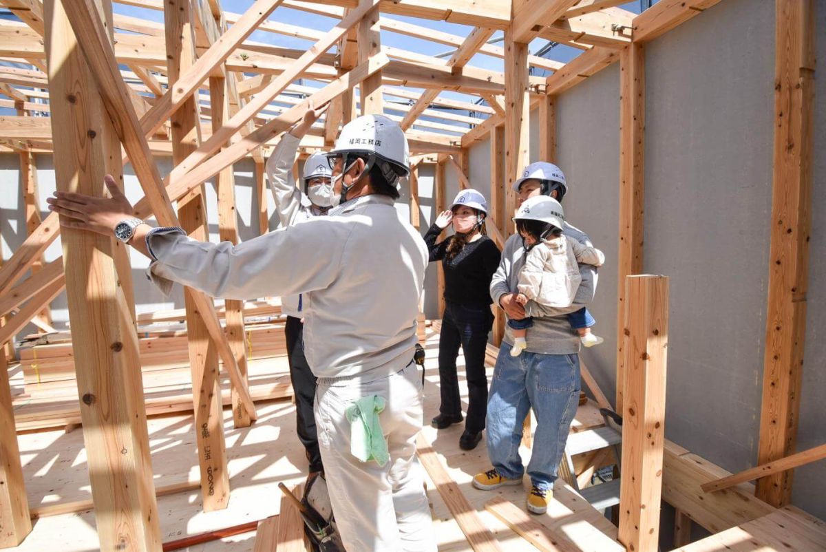 福岡県飯塚市有安字鳥羽01　注文住宅建築現場リポート④　～上棟式・後編～