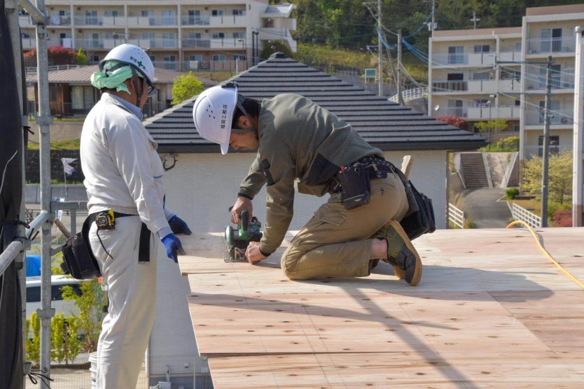 福岡県飯塚市有安字鳥羽01　注文住宅建築現場リポート④　～上棟式・後編～