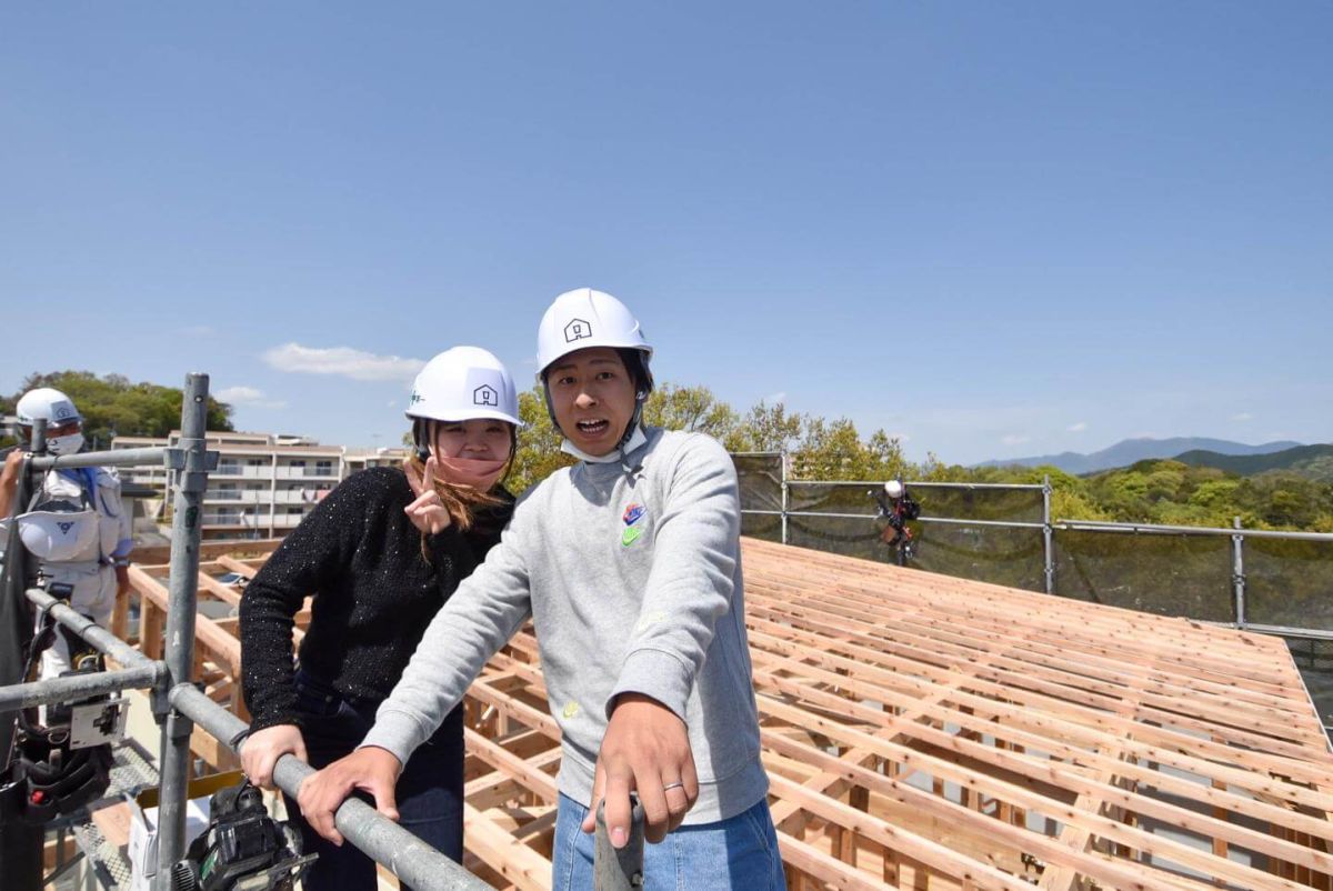 福岡県飯塚市有安字鳥羽01　注文住宅建築現場リポート④　～上棟式・後編～