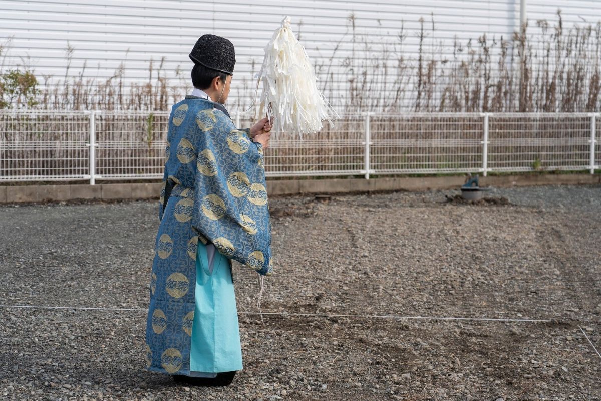 福岡県福津市07　注文住宅建築現場リポート①　～地鎮祭～