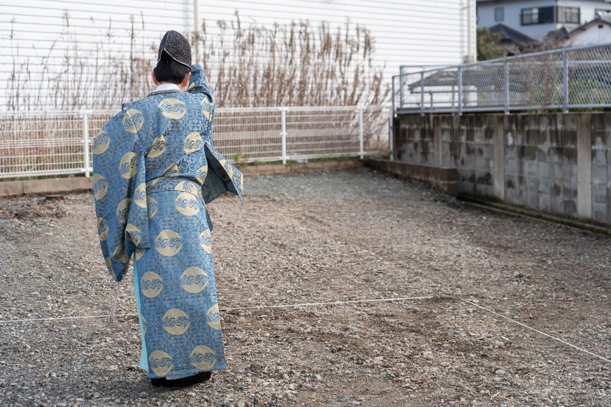 福岡県福津市07　注文住宅建築現場リポート①　～地鎮祭～