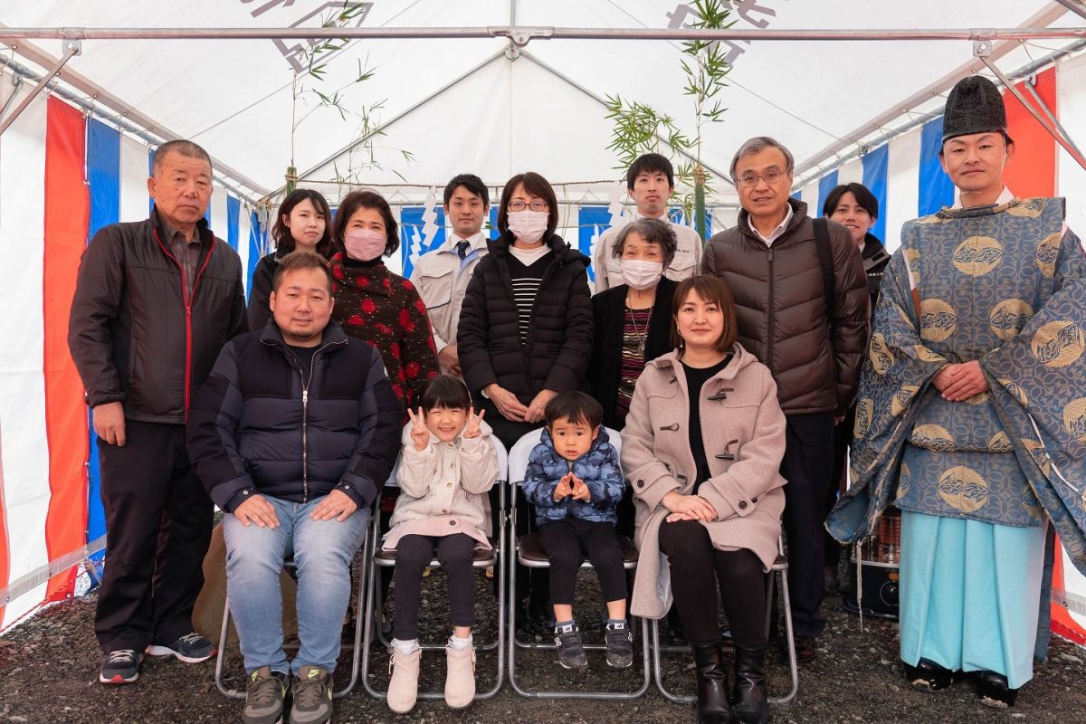 福岡県福津市07　注文住宅建築現場リポート①　～地鎮祭～