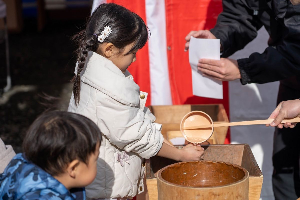 福岡県福津市07　注文住宅建築現場リポート①　～地鎮祭～