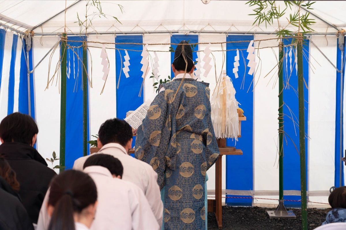 「福津市07」注文住宅現場リポート①【地鎮祭】