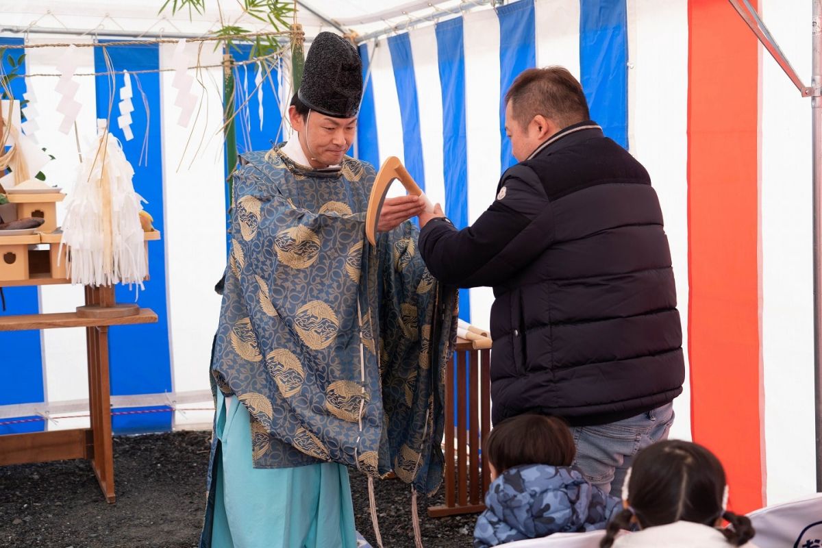 福岡県福津市07　注文住宅建築現場リポート①　～地鎮祭～