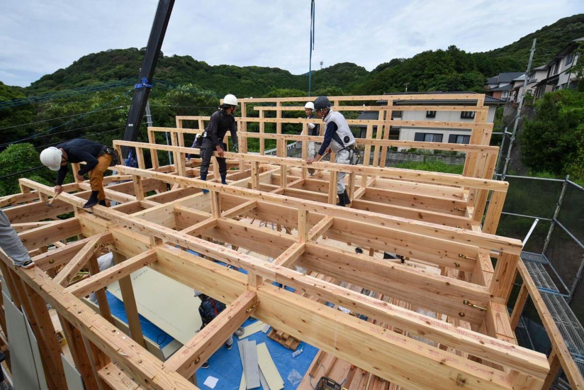 「宗像市06」注文住宅現場リポート④【上棟式】