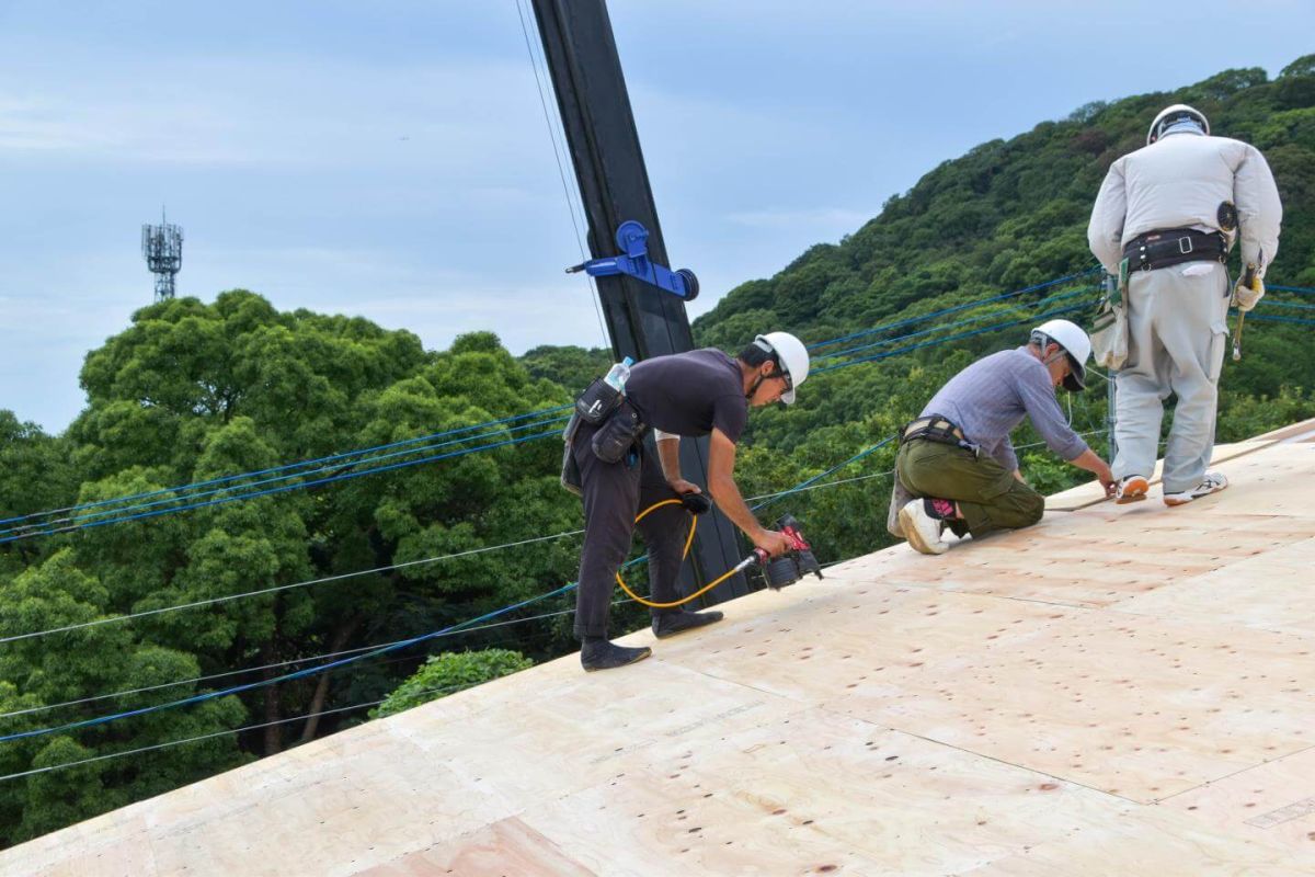 福岡県宗像市06　注文住宅建築現場リポート④　～上棟式・後半～