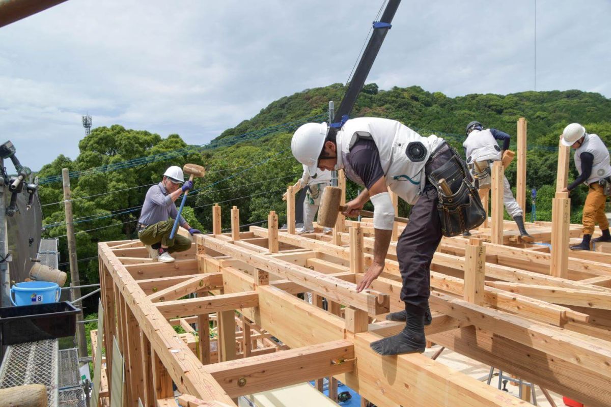 「宗像市06」注文住宅現場リポート④【上棟式】