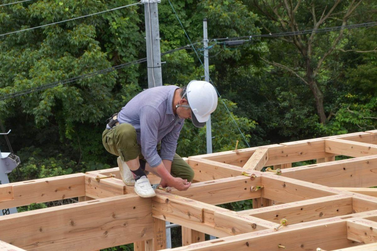 福岡県宗像市06　注文住宅建築現場リポート④　～上棟式・後半～