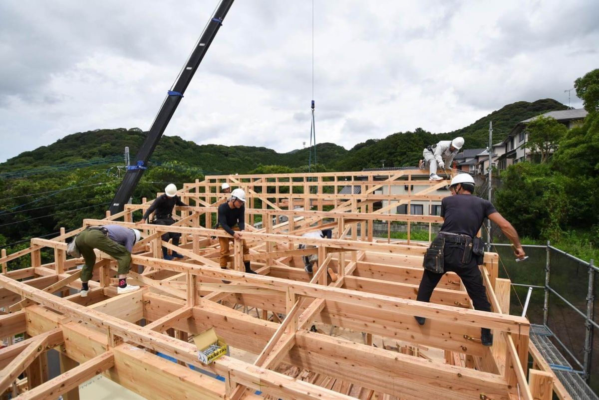 「宗像市06」注文住宅現場リポート④【上棟式】