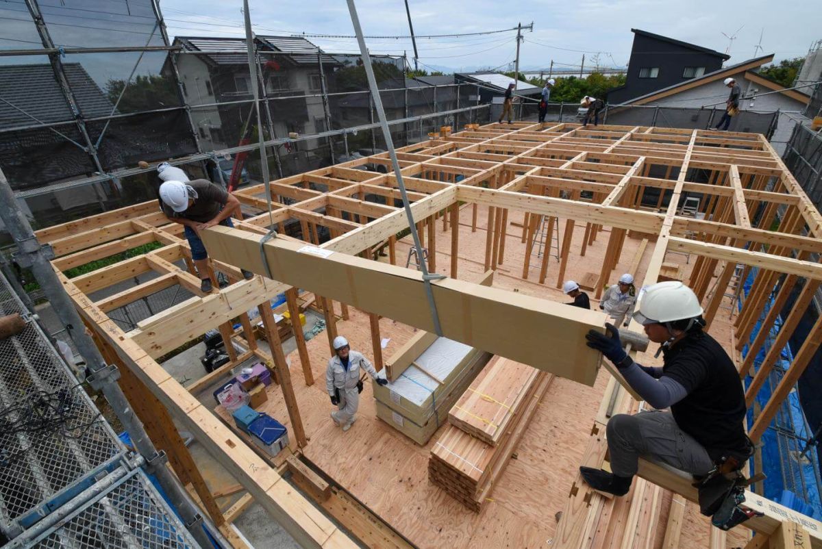 福岡県北九州市若松区01　注文住宅建築現場リポート③　～上棟式・前編～