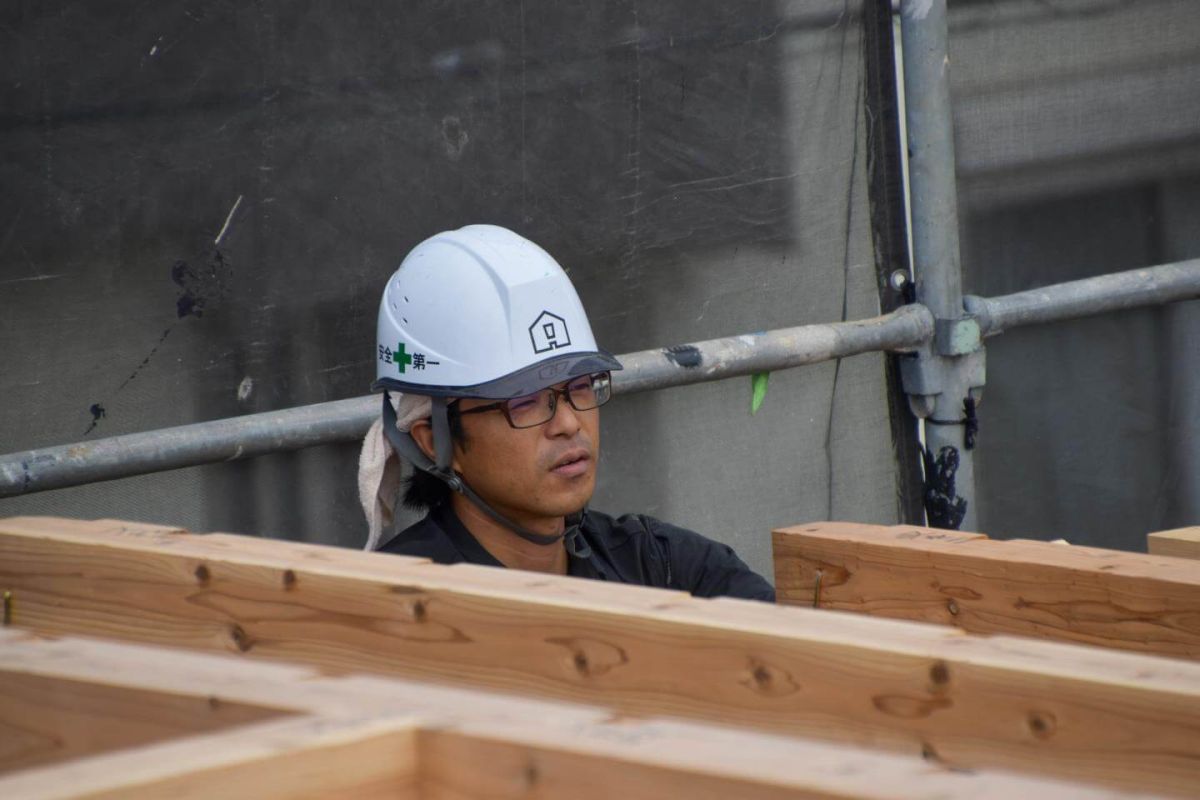「北九州市若松区01」注文住宅現場リポート③【上棟式】