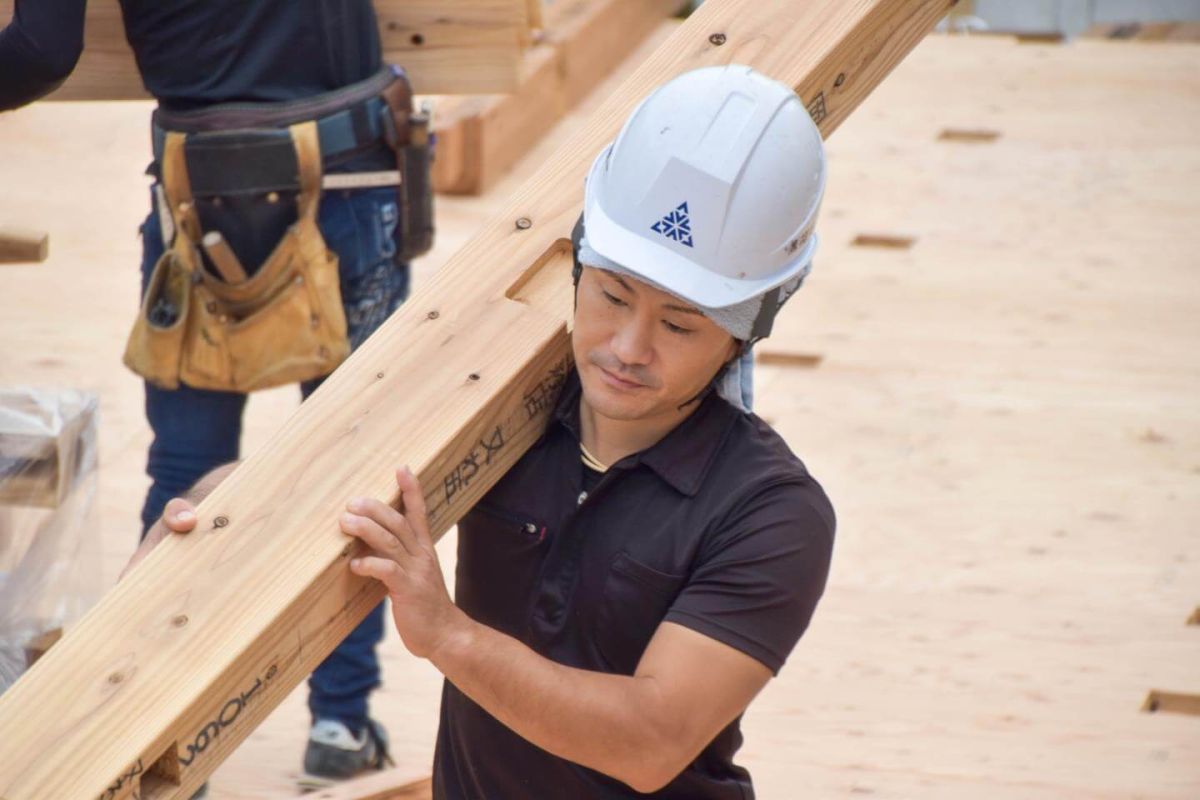 福岡県北九州市若松区01　注文住宅建築現場リポート③　～上棟式・前編～